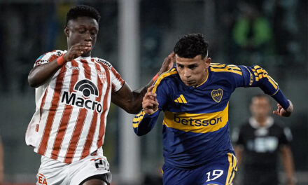 Boca Juniors empata 2-2 con Instituto y no logra acercársele en su zona en Argentina